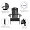Flash Furniture Black Side Table and 2 Folding Adirondack Chairs JJ-C14505-2-T14001-BLK-GG - alternate 7